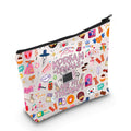WZMPA Korean Drama Cosmetic Makeup Bag - K-Drama Lover Gift Zipper Pouch Bag For Women & Girls