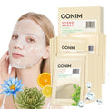 GONIM Korean Face Mask - Hydrating Sheet Masks with Hyaluronic Acid & Vitamin C | 20 Sheets