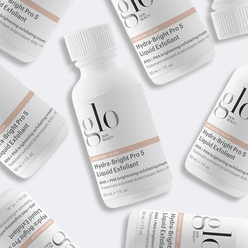 Glo Skin Beauty Hydra-Bright Pro 5 Liquid Exfoliant | This Gentle Liquid Exfoliant Smooths, Refines, and Brightens Skin (1 Fl Oz)