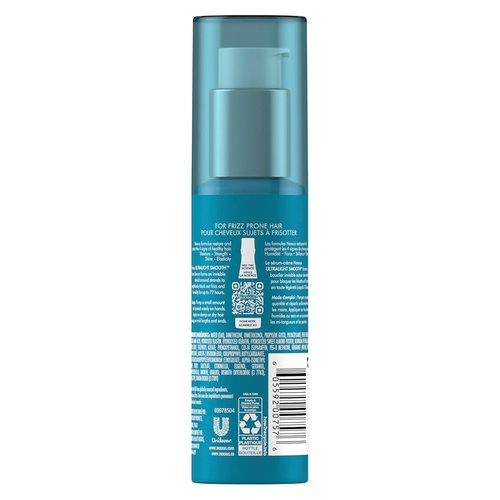 Nexxus Ultralight Smooth Frizz Defy Cream - Anti-Frizz Serum for Dry Hair | 4 fl oz