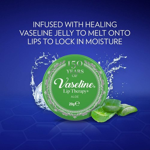 Vaseline Lip Therapy - Nourishing Lip Balm for Very Dry Lips | Aloe Infused | 20g