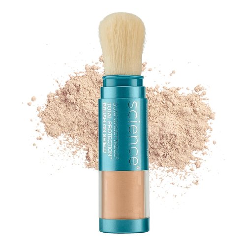 Colorescience Brush-On Sunscreen | Mineral Powder for Sensitive Skin - SPF 50 Protection