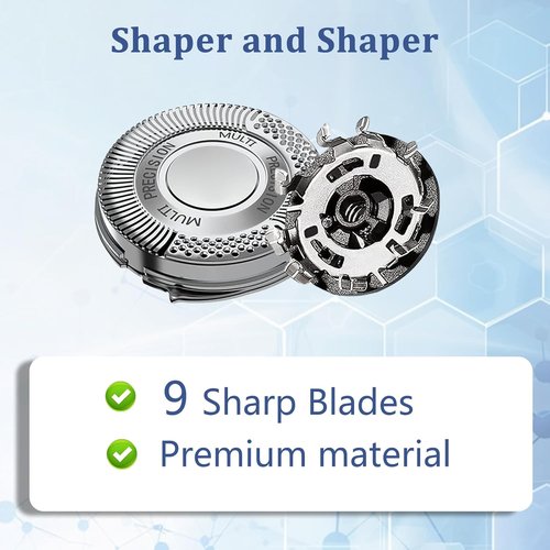 Philips Series 5000 Replacement Head - MultiPrecision Blades for S5000/6000 Shavers | 1 Count