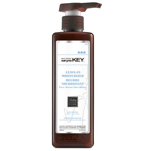 Saryna Key Curl Control Leave-In Moisturizer (300ml/10.14oz) - Refresh, Rehydrate and Rejuvenate - Strength, Wavy and Curly Hair, Combats Frizz - Encourages Hair Growth - Repairs and Prevents Breakage