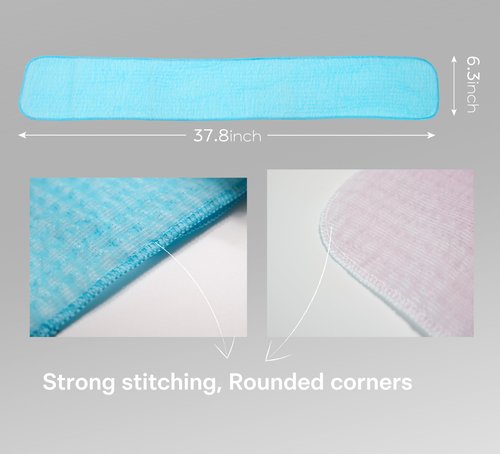 Arumary Exfoliating Shower Towel – Premium Exfoliating Washcloth for All Skin Types - Made in Korea, Blue