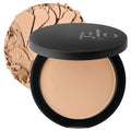 Glo Skin Beauty Pressed Powder Foundation - Honey Light | Buildable Full Coverage, Long-Lasting Finish