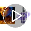 Purple Body Glitter Spray - Sparkling Hair & Body Shimmer for Mardi Gras & Festivals