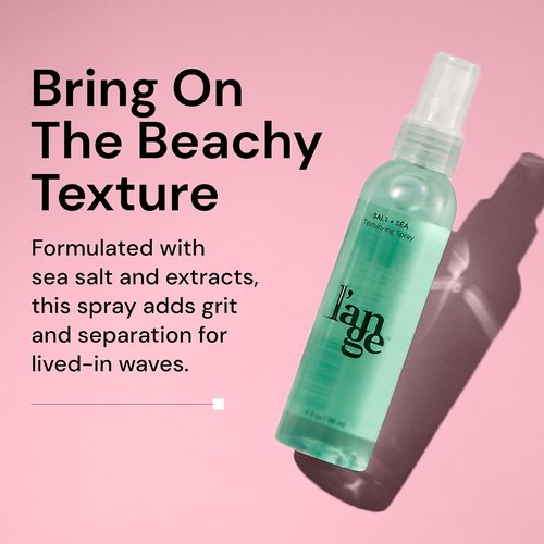 L'ANGE HAIR Sea Salt Texturizing Spray - Effortless Beachy Waves & Volume | 4 oz Mineral-Infused Formula