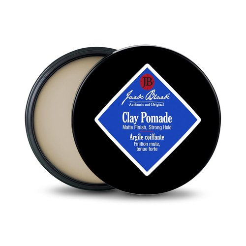 Jack Black Clay Pomade - 2.75 oz Hair-Sculpting Formula for Natural-Looking Hold & Matte Finish