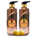**Skiennix Marula Oil Shampoo & Conditioner Set - Color Safe, Ultra Moisturizing, Sulfate-Free | 16 oz Pump Bottles**