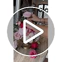 Pink Fake Roses Artificial Flowers Set for DIY Wedding Bouquets & Home Decor - Fuchsia Variation