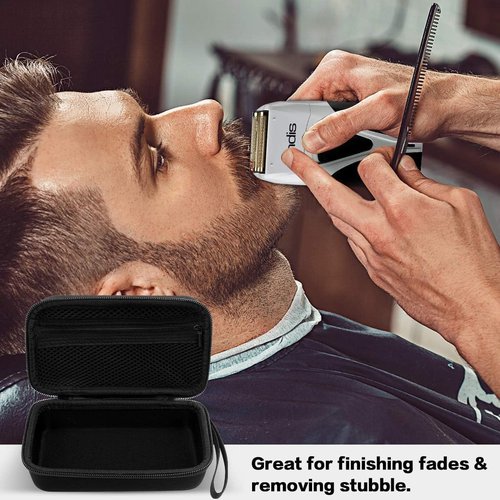 PAIYULE Case for Andis Profoil Lithium Plus Shaver - Travel Bag with Replacement Foil Assembly & Cutters