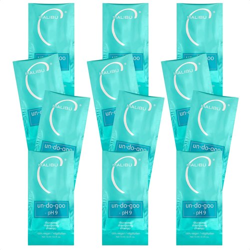 Malibu C Un-Do-Goo Clarifying Shampoo - Sulfate-Free Cleanser for Shine Restoration - Removes Product Build-Up