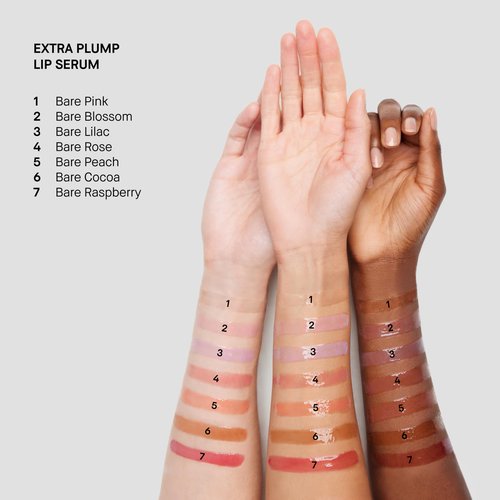 Bobbi Brown Extra Plump Lip Serum | Hydrating, Conditioning, Lip-Plumping Serum | With Botanical Oils & Hyaluronic Acid, 0.2 Fl Oz, Bare Rose