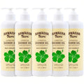 Hawaiian Tropic Hydrating Shower Gel, Body Wash 5 Pack, 380ml Bottle, Silky Coconut Scent, SLS Free, Paraben Free, Hotel Bathroom Amenities, Bulk Size, Air Bnb, Guest Bathroom Essentials, Airbnb