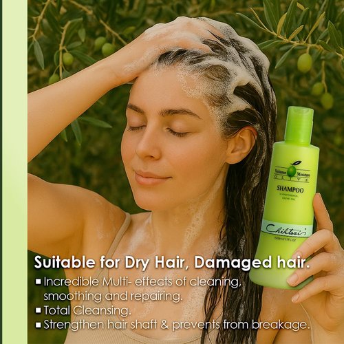 Chihtsai Volume Moisture Olive Shampoo (17oz/500ml)