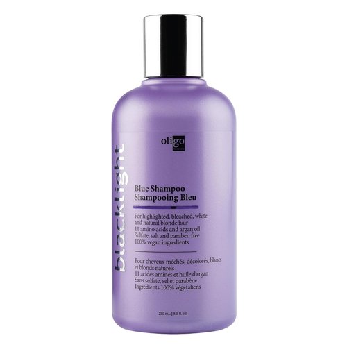 OLIGO PROFESSIONNEL - Blacklight Blue Shampoo - Sulfate-Free Formula for Blonde & Color Treated Hair - 8.5oz