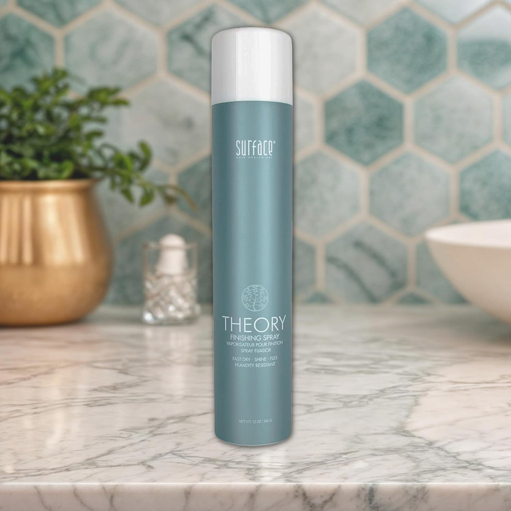 Surface Hair Theory Styling Spray - Fast-Drying, Flexible Finish with Medium Hold | 8 oz