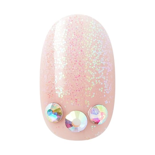 KISS imPRESS No Glue Mani Press-On Nails - 'Even Better' Pink Oval Design | Short Size, 30 Nails Included