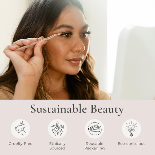 House of Lashes Iconic Lite Demi - Comfortable Fake Eyelashes for Bold Cat-Eye Look, Easy and Reusable Faux Mink Lashes for All Eye Shapes