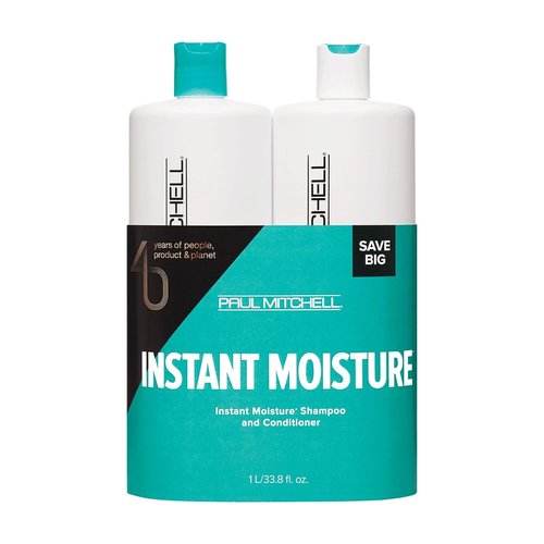 Paul Mitchell Sheer Hydration | Moisture Duo for Deep Hydration - 33.8 oz Each