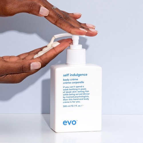 EVO Self Indulgence Moisturizing Body Cream - Hydrates & Soothes Dry Skin | Vegan Lotion, 10.1 fl oz