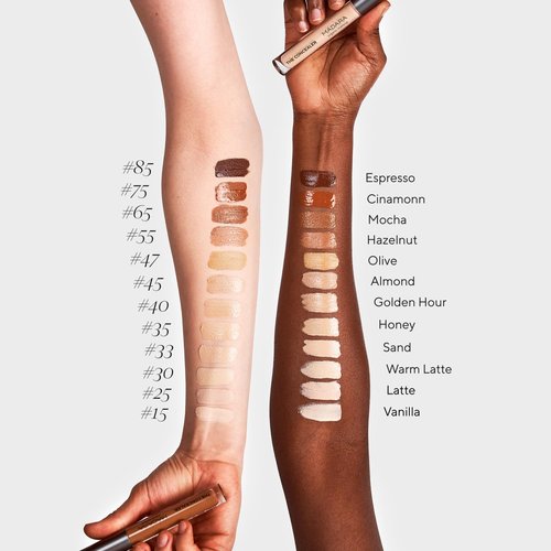 MADARA Under Eye Colour Concealer – Perfecting Luminous Eye Corrector, for Blemishes, Dark Circle Concealer 15 VANILLA – 4ml, Dewy finish, With hyaluronic acid, Vegan, COSMOS Natural Certified