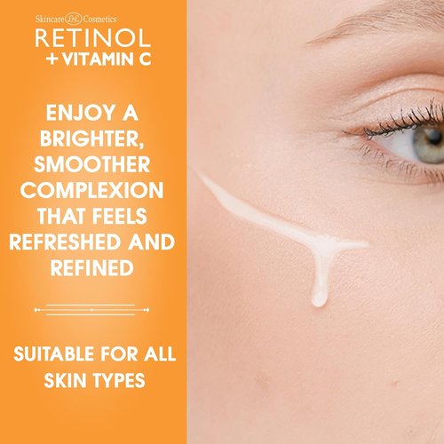 LIVAURA Retinol + Vitamin C Face Serum - Anti-Aging Formula for Even Skin Tone & Radiance - 1 FL. Oz