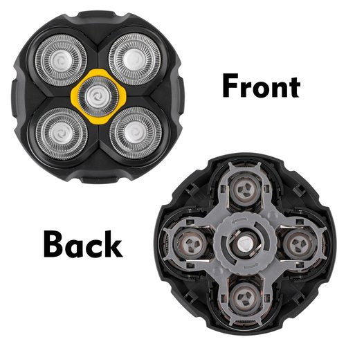 1 Pack Head Shaver Replacement Heads Compatible with Microtouch Titanium Head Shaver,Hypoallergenic Wet/Dry Shaving for Blad Men