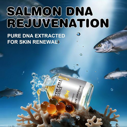 Regine Switzerland Salmon DNA Serum - Anti-Aging Hydration Booster for Face & Body | Skin Repair & Brightening