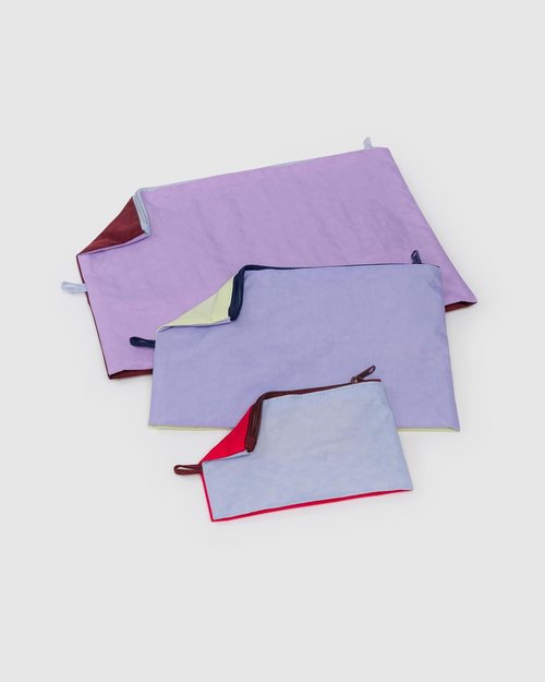 Baggu Go Pouch Set - Versatile Storage Bags for Travel | Lightweight & Durable Design