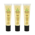 Hempz Original Lip Balm, 3-Pack, travel essential for dry cracked lips, ultra hydrating gloss, .44 oz
