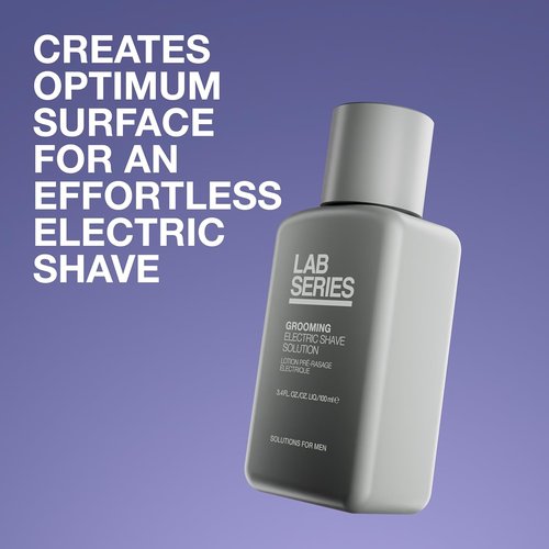 Lab Series Men's Grooming Pre-Electric Shave Solution - Cools & Refreshes Skin - 3.4 Fl Oz