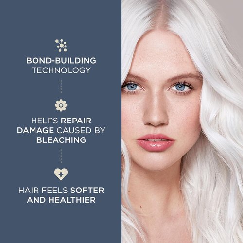 Jerome Russell Bblonde Ice White Post Blonding Toner - Vegan Semi-Permanent Hair Dye Kit for Blonde Hair