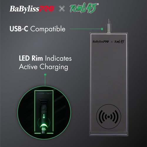 BaBylissPRO Wireless Charging Pad - Fast Charging for All Devices | Sleek Design & Compact Size