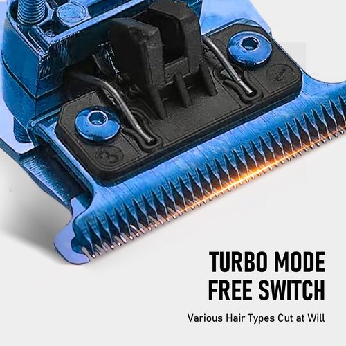 FX707Z Replacement Trimmer Blades compatible with BaByliss PRO PRO FX787 & FX726 Trimmer Trimmer Blade,DLC 2.0 Trimmer Blade (Blues-1PC)