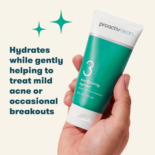 Proactiv Clean Acne Clearing Hydrator | Gentle Daily Moisturizer with Salicylic Acid & Hyaluronic Acid - 3oz