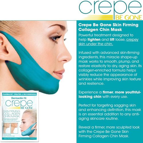 Dermactin-TS Collagen Chin Mask - Skin Firming Treatment | 0.35 Ounce Packette