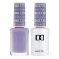 DND Gel Polish Set - Purple Collection | UV/LED Gel & Air Dry Nail Lacquer Duo, 0.5 Fl Oz Each