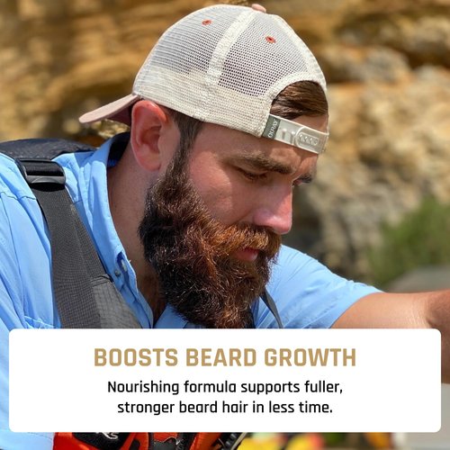 Derm Dude Beard Balm - Conditioning Formula with Natural Oils for Growth & Softness | Cedar & Citrus, 2oz
