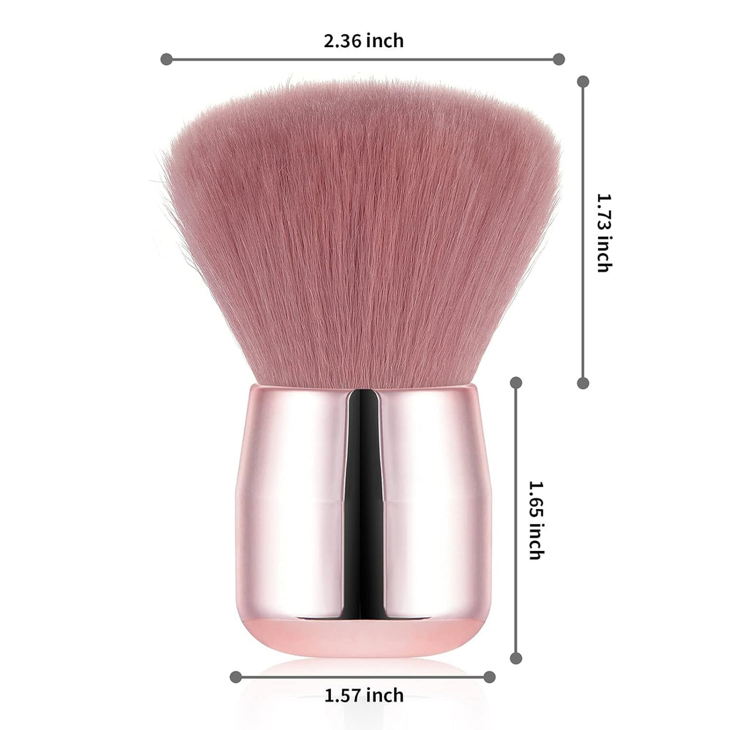 Vaincre Nail Art Dust Remover Brush - Soft Cleaner for Acrylic Application | Pink Color