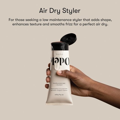 Odele Air Dry Styler - No-Heat Styling Gel for Frizz Control & Definition | 6 oz for All Hair Types