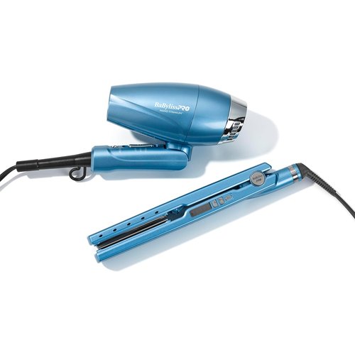 BaBylissPRO 1 1/4" Digital Ionic Flat Iron - Versatile Hair Straightener with Shorter Plates