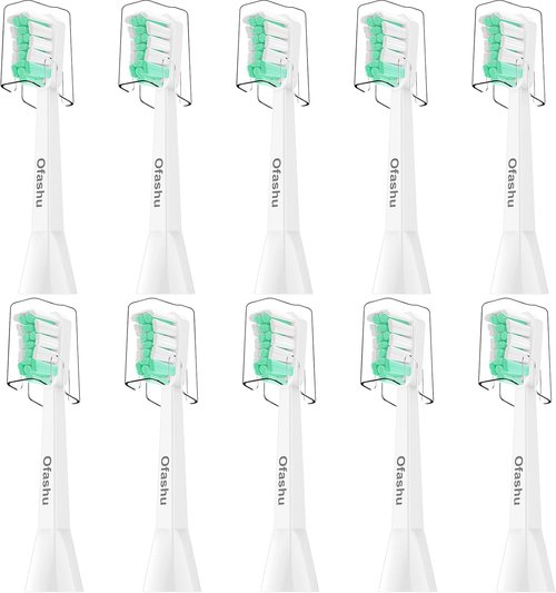 Philips Sonicare Electric Toothbrush Replacement Heads - 10 Pack for ProtectiveClean & DiamondClean