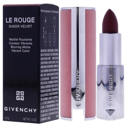 Le Rouge Sheer Velvet Matte Lipstick - N17 Rouge Erable by Givenchy for Women - 0.11 oz Lipstick