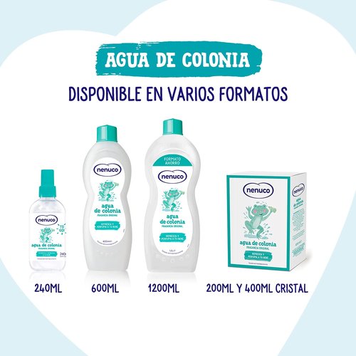 Nenuco Cologne Spray - Refreshing 8oz Fragrance for Babies and Kids | Gentle and Soothing Scent