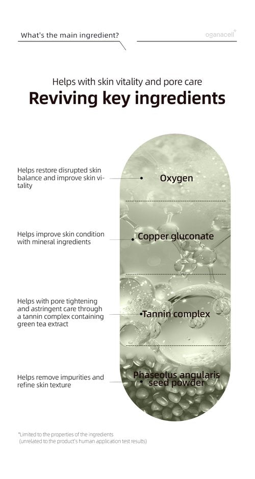 OGANA CELL DERX Facial Cleanser for Sensitive & Oily Skin – Calm Cleansing Foam with Plant Tannin, Redness Relief & Oil Control, Oxygen Bubble Technology, Korea Skincare (120ml/4.05 fl.oz.)
