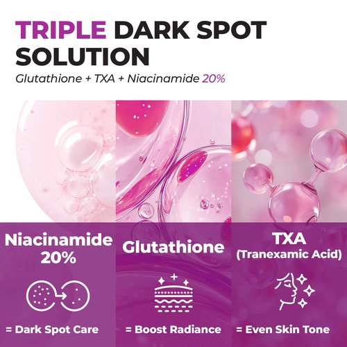 JUMISO Niacinamide 20% Face Serum, Dark Spot & Uneven Tone Care, TXA + Glutathione, Pore & Oil Control for Glass Skin, Centella Soothing, Korean Skincare, 40ml (1.35 fl oz)