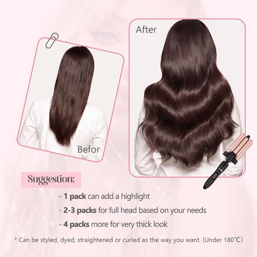 Sixstarhair Strawberry Blonde Tape in Hair Extensions Remy Human Hair Double Side Tape Attached Invisible Hair Extensions 20 Pieces [Color 27 Strawberry Blonde 16inch]