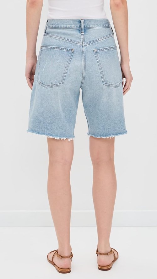 Madewell Essex Long Baggy Shorts - Stylish Women's Summer Comfort | Versatile Fit & Soft Fabric